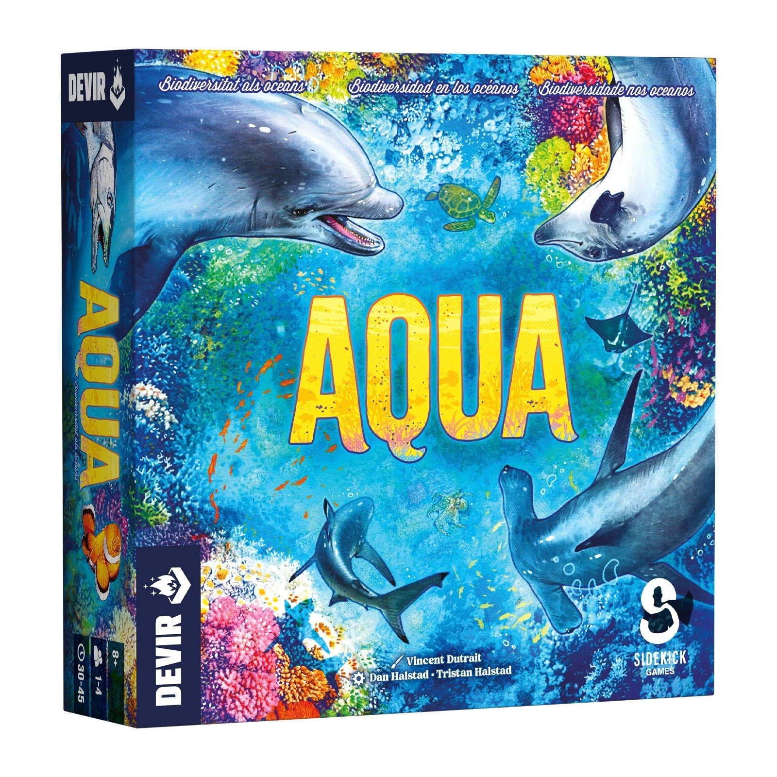 AQUA — juego de mesa de arrecifes de coral