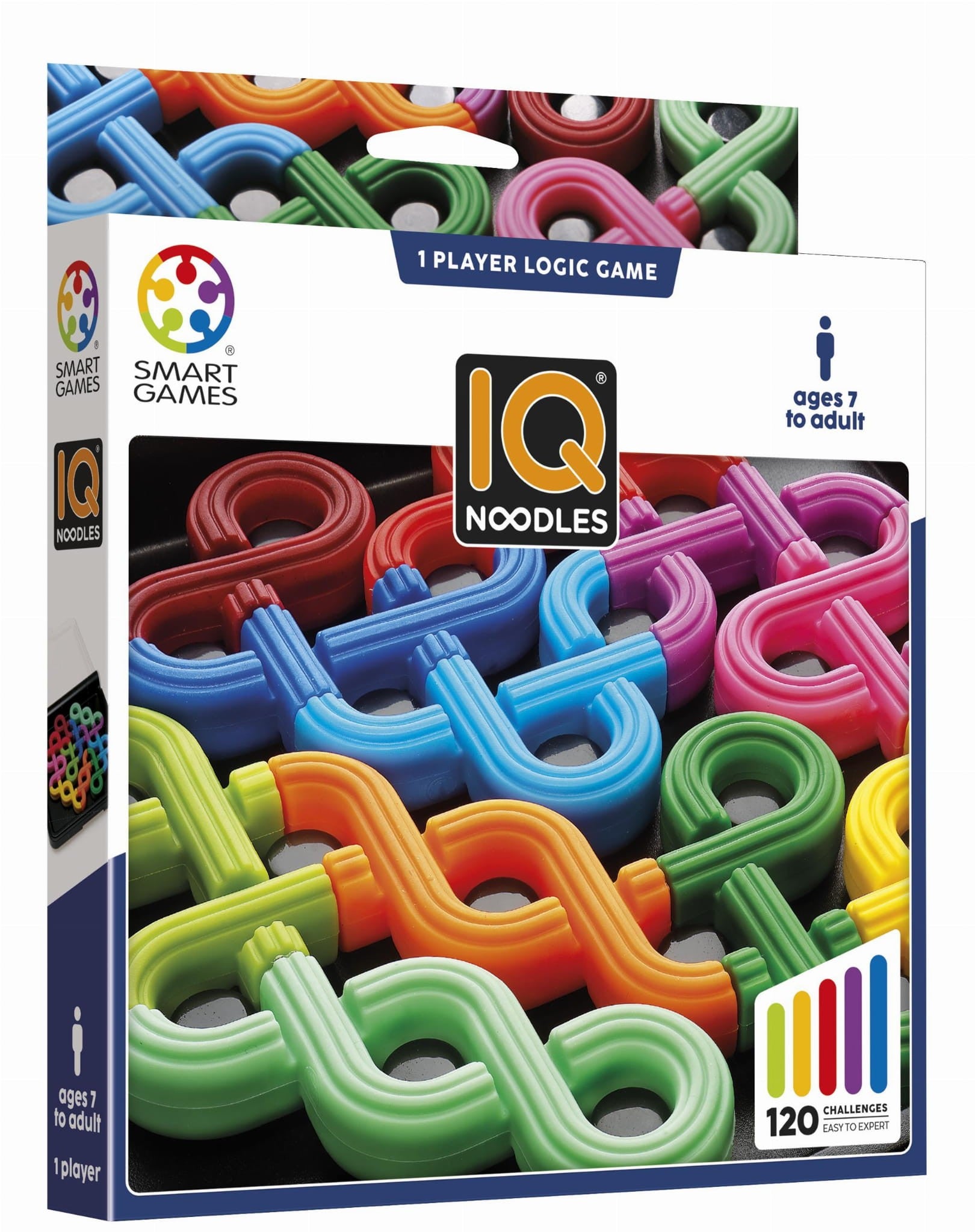 IQ Noodles — juego de lógica con 120 retos