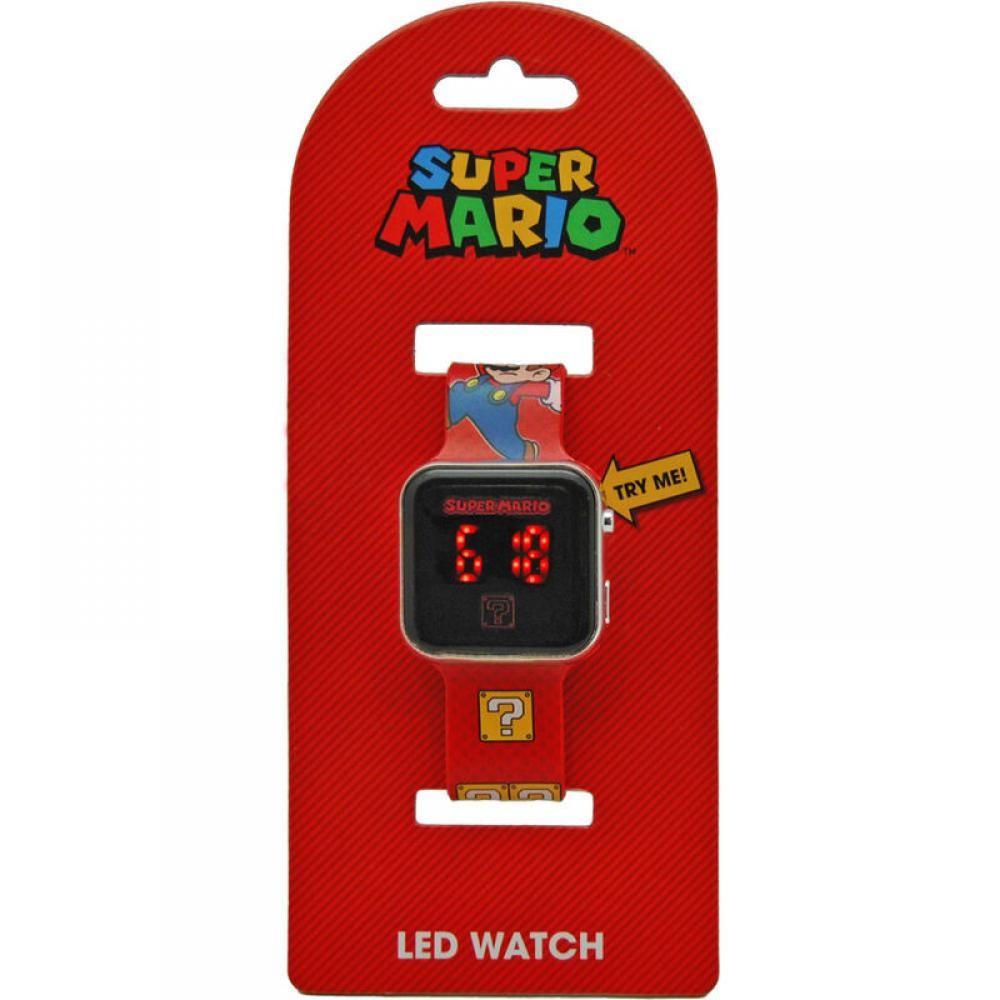 RELOJ LED SUPER MARIO BROS