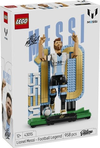 LEGO Editions 43015 — Lionel Messi: Leyenda del fútbol