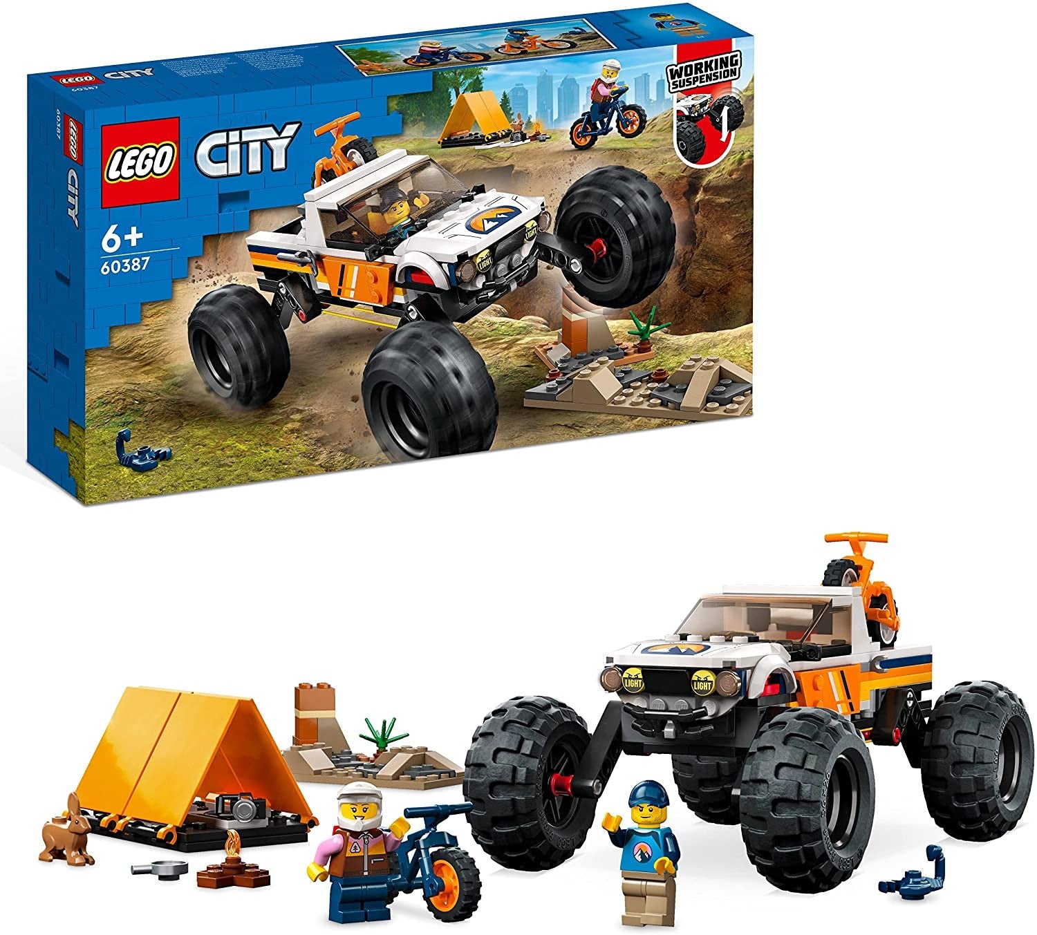 LEGO CITY TODOTERRENO 4X4 AVENTURERO