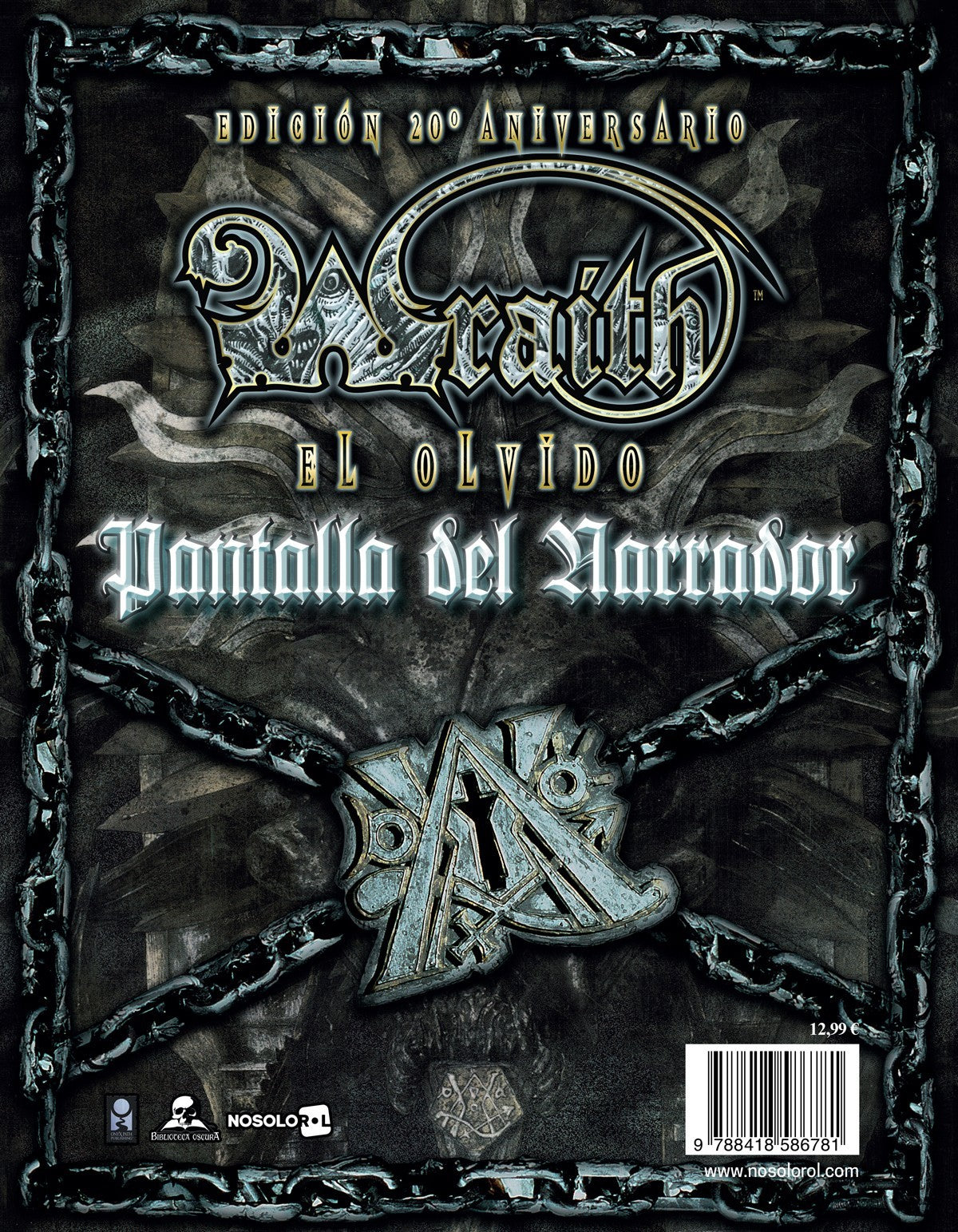 WRAITH W20: EL OLVIDO 20º ANIVERSARIO - PANTALLA DEL NARRADOR