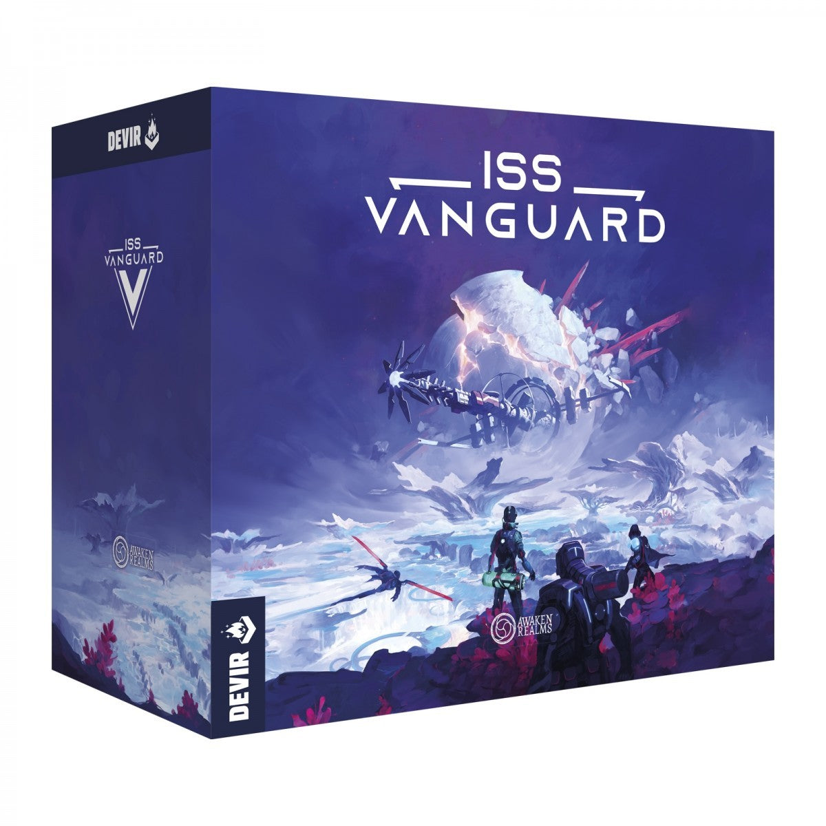 ISS Vanguard — caja base de campaña y exploración espacial