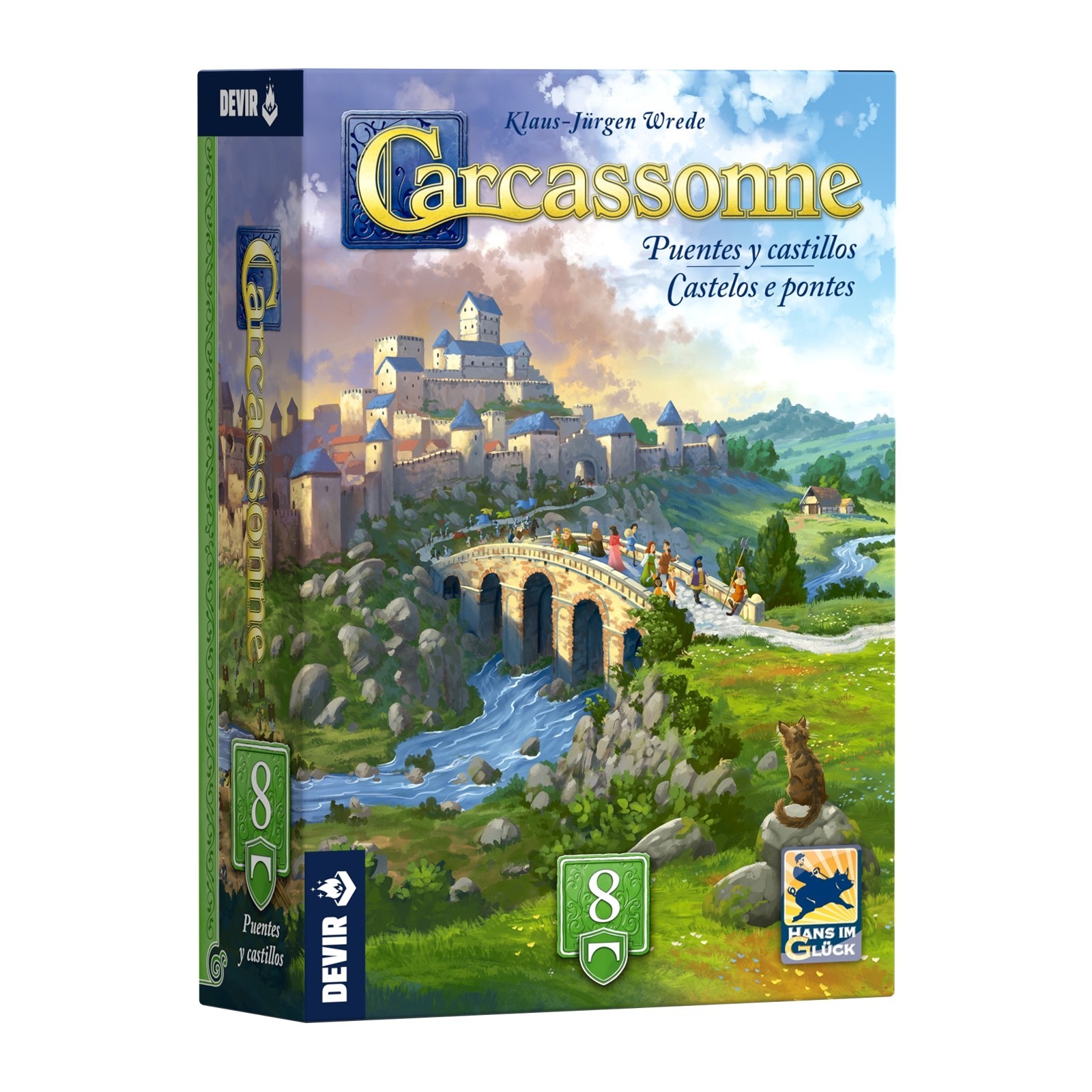 CARCASSONNE EXP.8 - PUENTES Y CASTILLOS