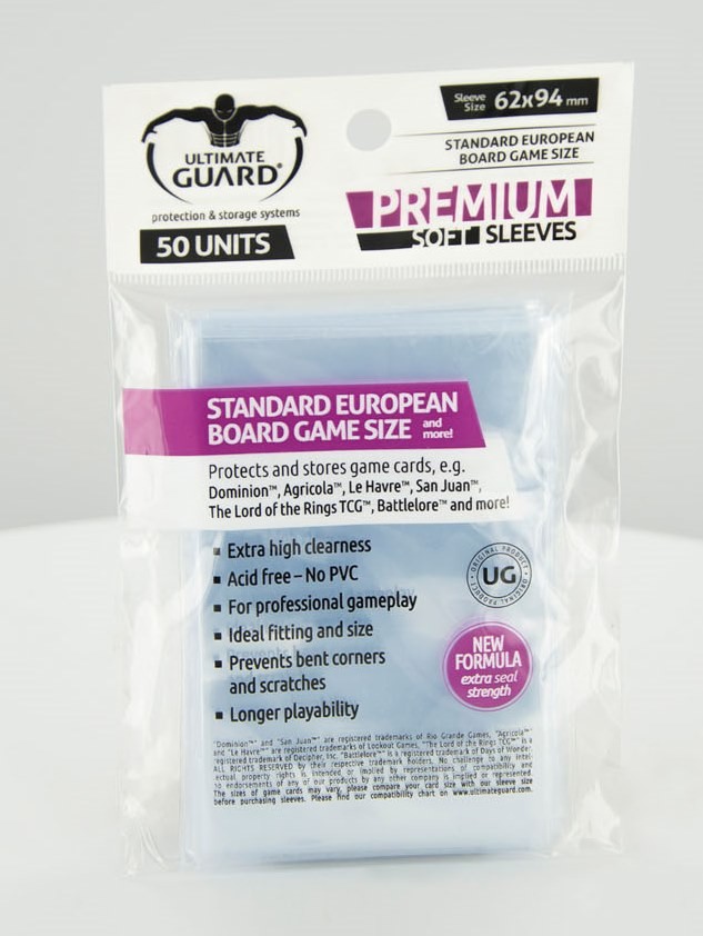 FUNDAS PREMIUM SOFT ESTÁNDAR EUROPEA 62 × 94 MM