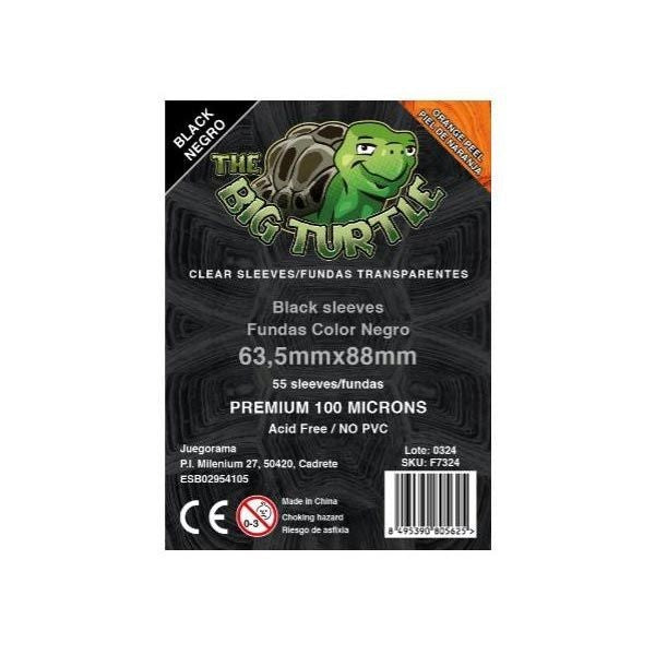 FUNDAS TBT 100 MICRAS: STANDARD NEGRO PIEL DE NARANJA 63.5x88
