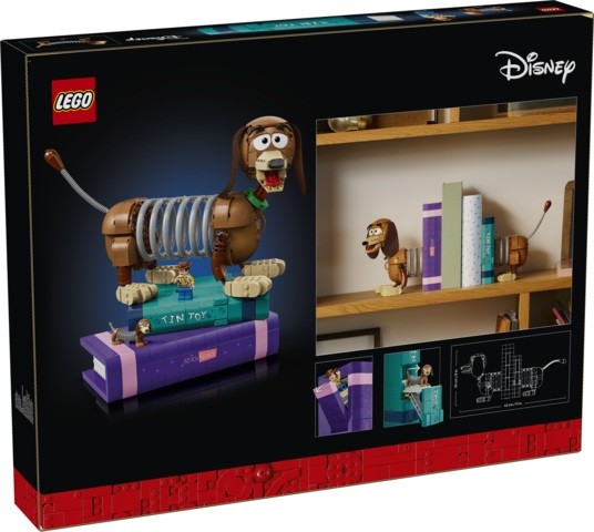 LEGO Disney Pixar 43301 — Toy Story: Sujetalibros de Slinky