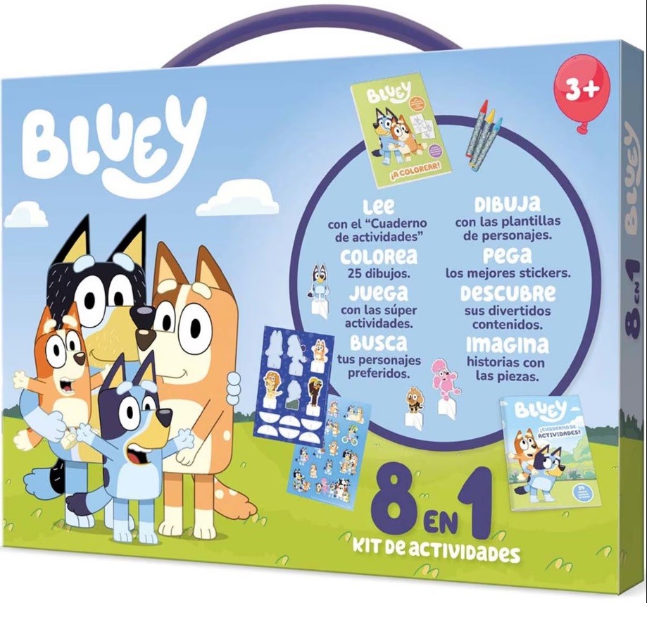 MALETIN 8 EN 1 BLUEY