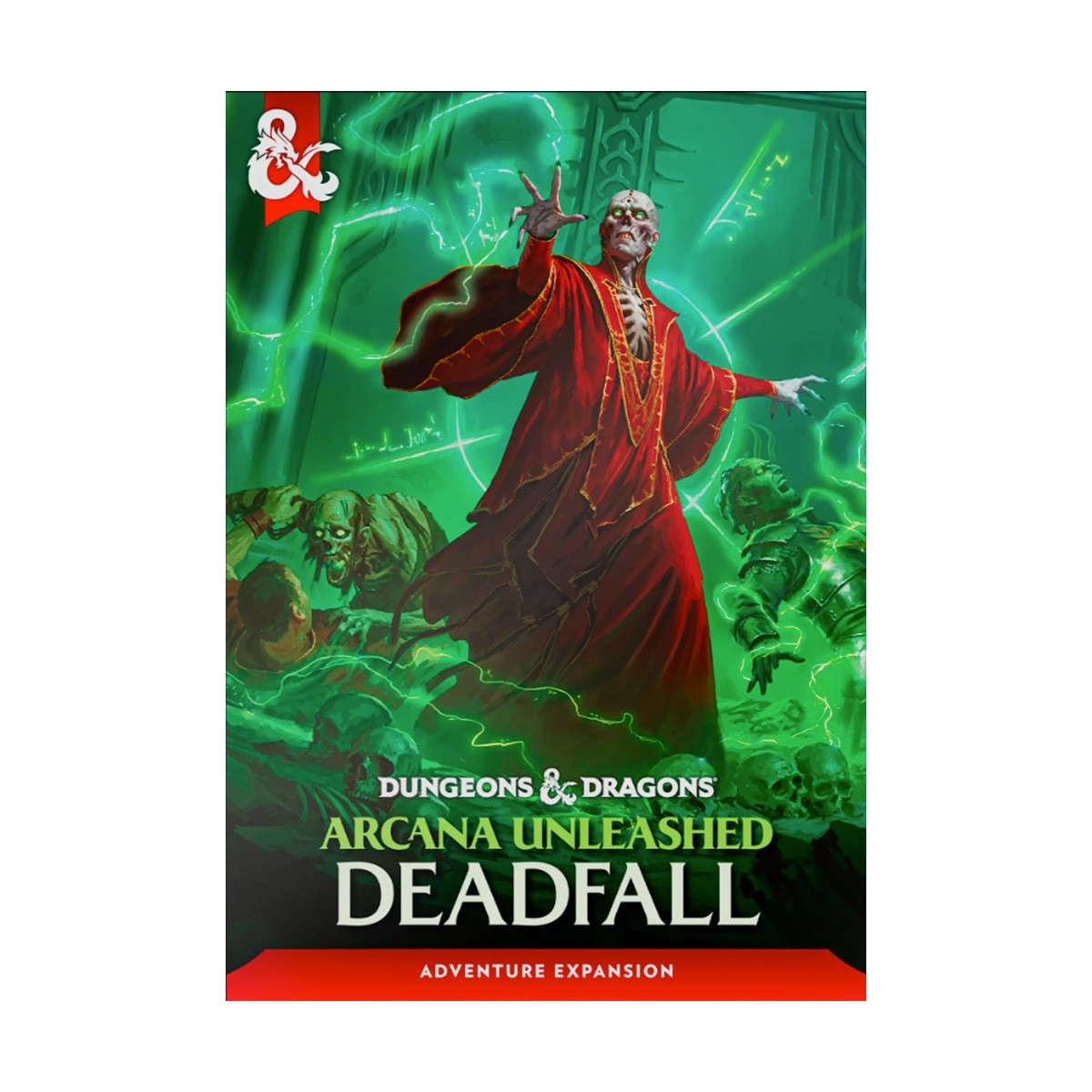 D&D Arcana Unleashed: Deadfall — Portada estándar (inglés)