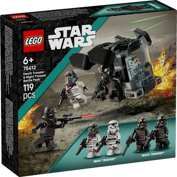 LEGO STAR WARS - PACK COMBATE: SOLDADO DE LA MUERTE Y DE LA NOCHE