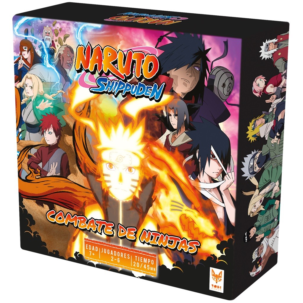 NARUTO SHIPPUDEN - COMBATE DE NINJAS