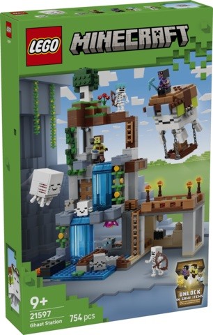 LEGO Minecraft 21597 — Estación de Ghasts