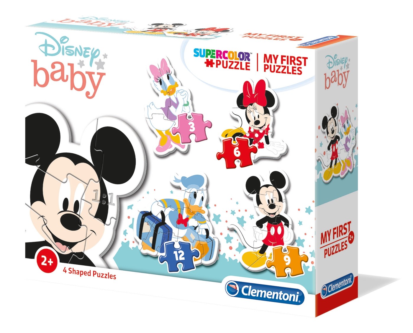 MY FIRST PUZZLES DISNEY BABY 3, 6, 9 Y 12 PZAS