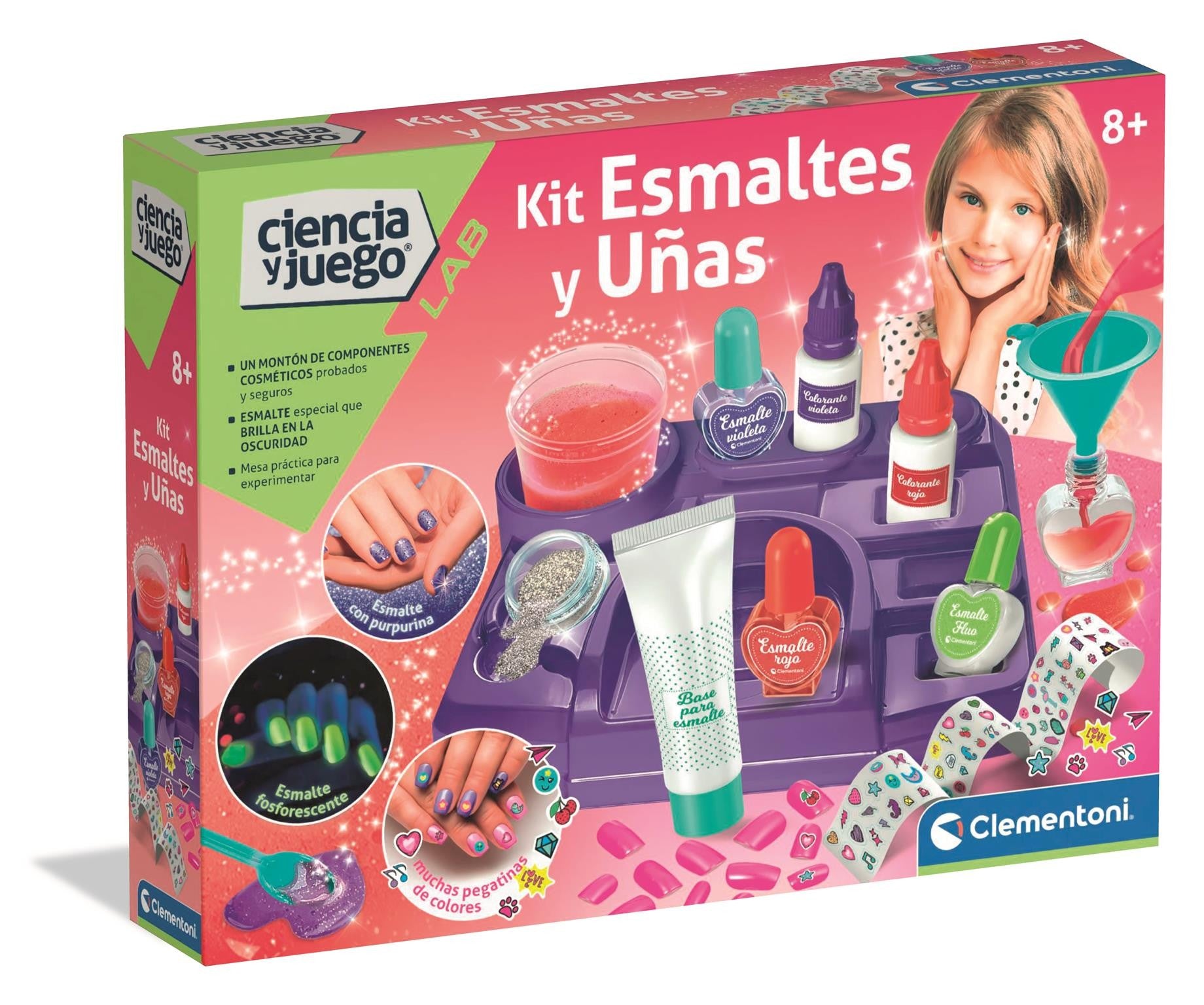 CIENCIA - LABORATORIO KIT ESMALTES Y UÑAS