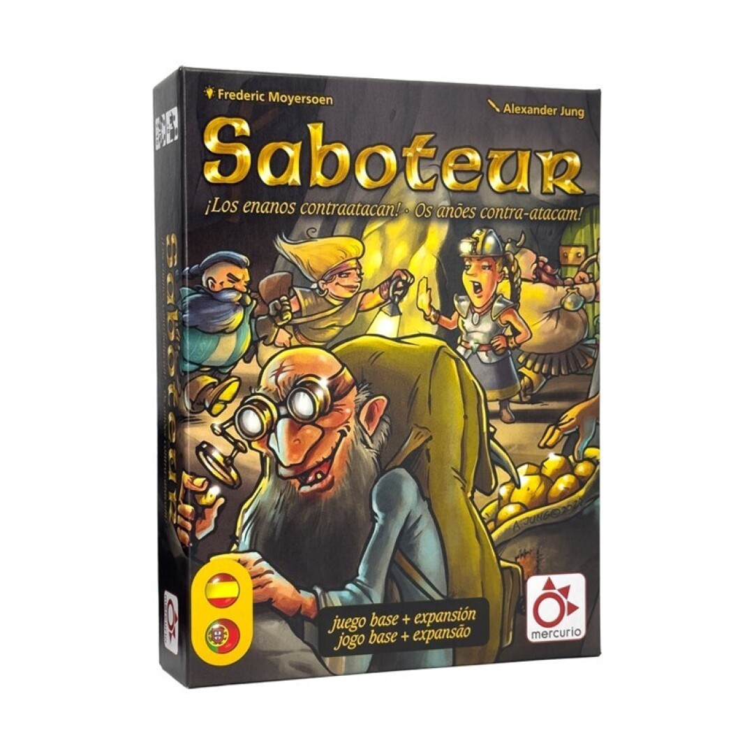SABOTEUR 1+2 (JUEGO + EXPANSION)