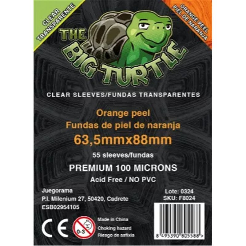 FUNDAS TBT: STANDARD CLEAR DE PIEL DE NARANJA 63.5x88