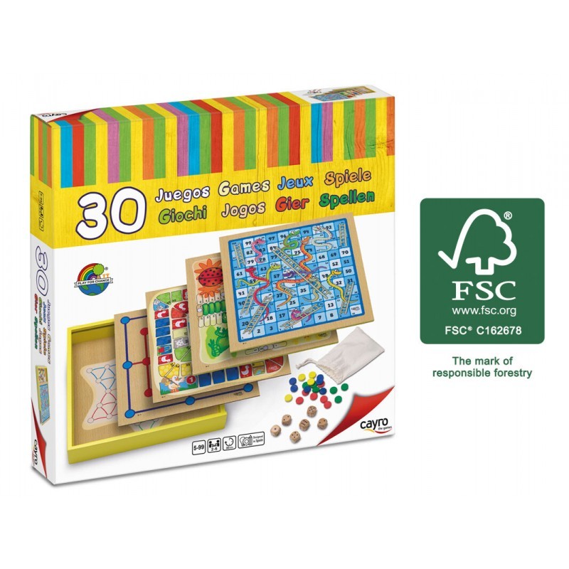 30 JUEGOS (MADERA FSC)