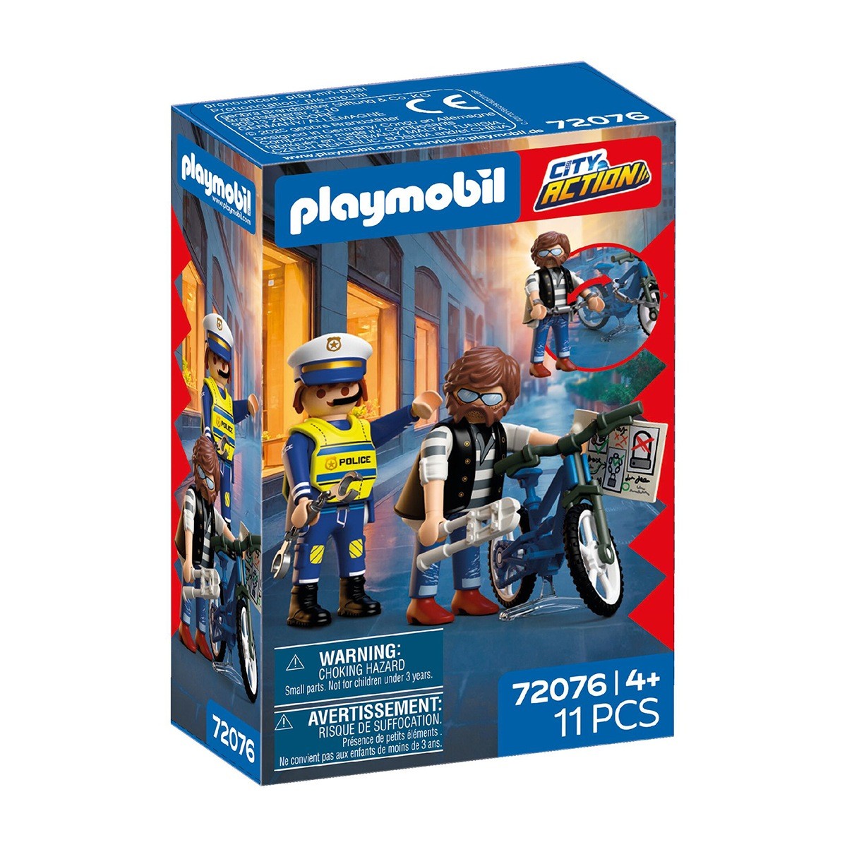CITY ACTION ROBO DE BICICLETA