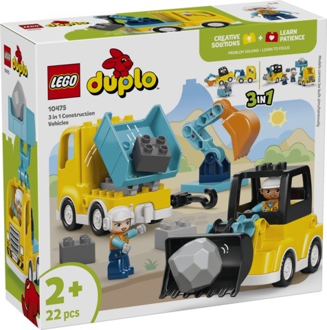 LEGO DUPLO - VEHICULOS DE CONSTRUCCION