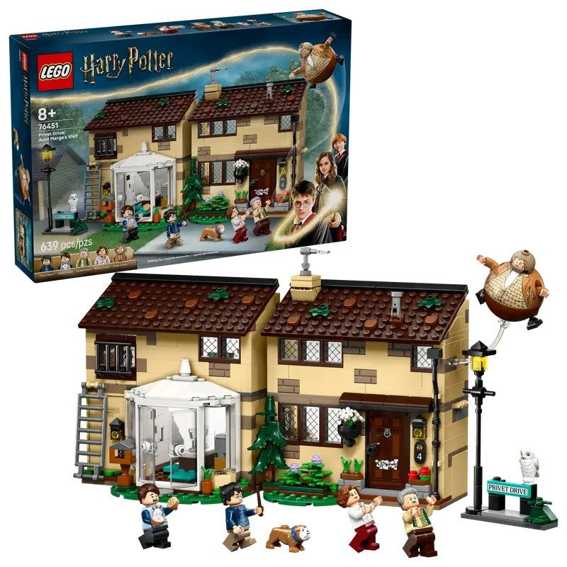 LEGO Harry Potter 76451 — Privet Drive: Visita de tía Marge