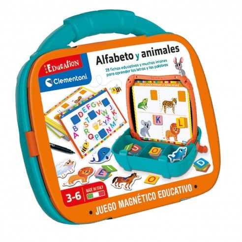 MALETIN MAGNETICO ALFABETO Y ANIMALES