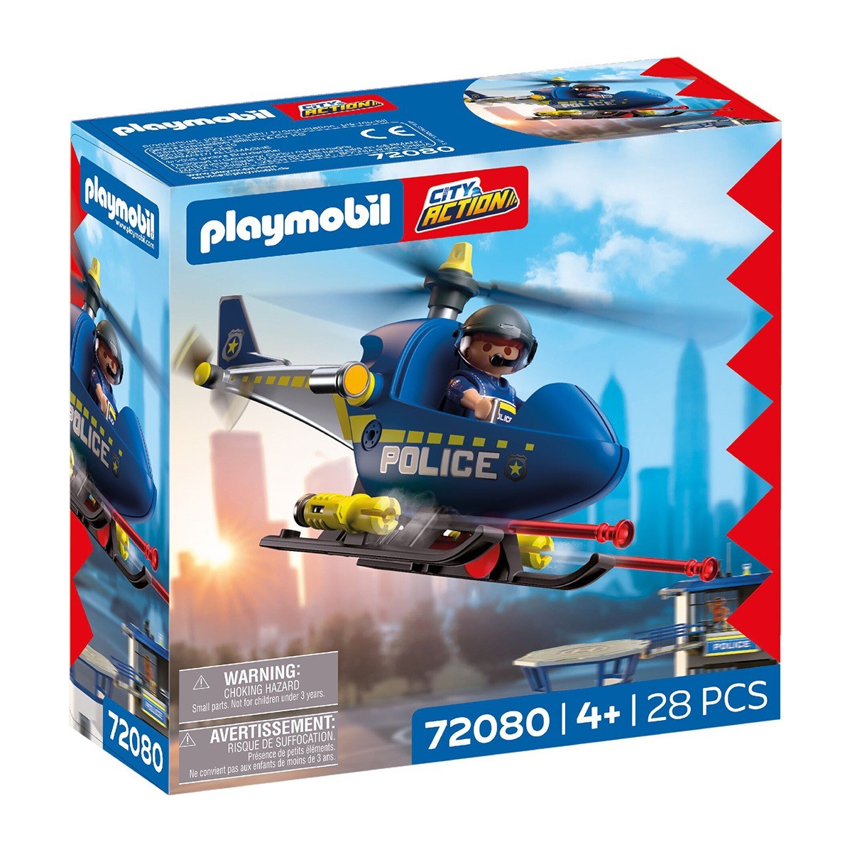 CITY ACTION HELICOPTERO DE POLICIA CON RADAR