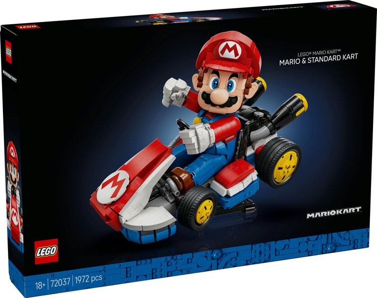 LEGO SUPER MARIO -MARIO KART. MARIO Y KART ESTANDAR