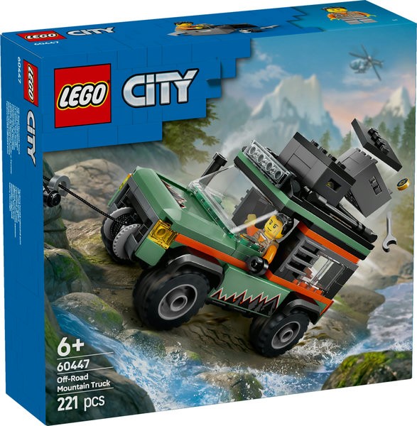 LEGO CITY - TODOTERRENO 4x4 DE MONTAÑA