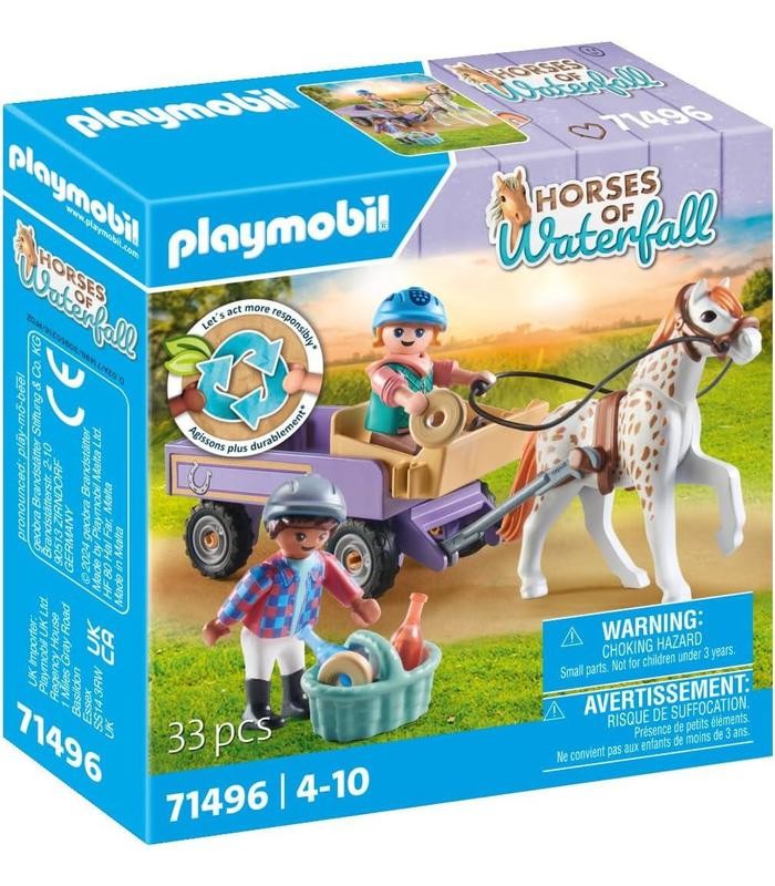 HORSE OF WATERFALL CARRUAJE CON PONI