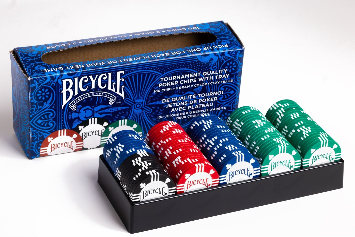 NAIPES - FICHAS POKER BICYCLE