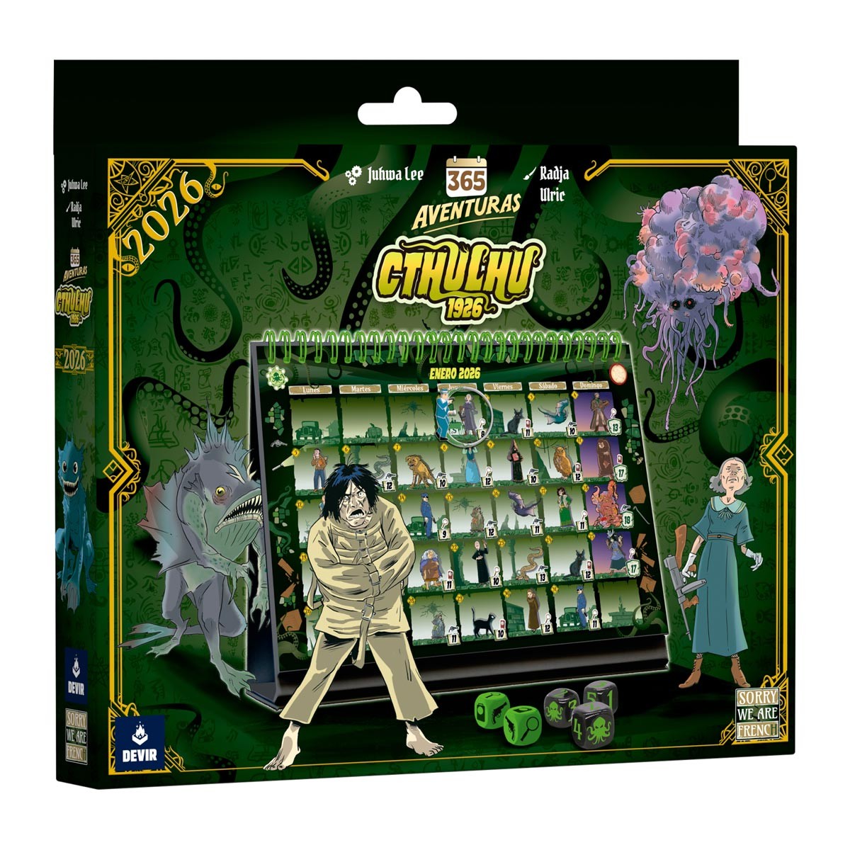 CALENDARIO 365 ADVENTURES CTHULHU