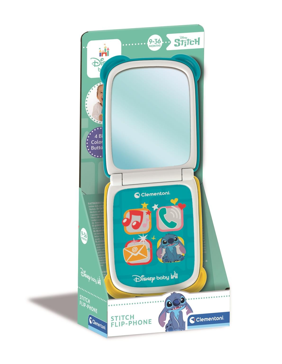 BABY PHONE DISNEY PLEGABLE STICH
