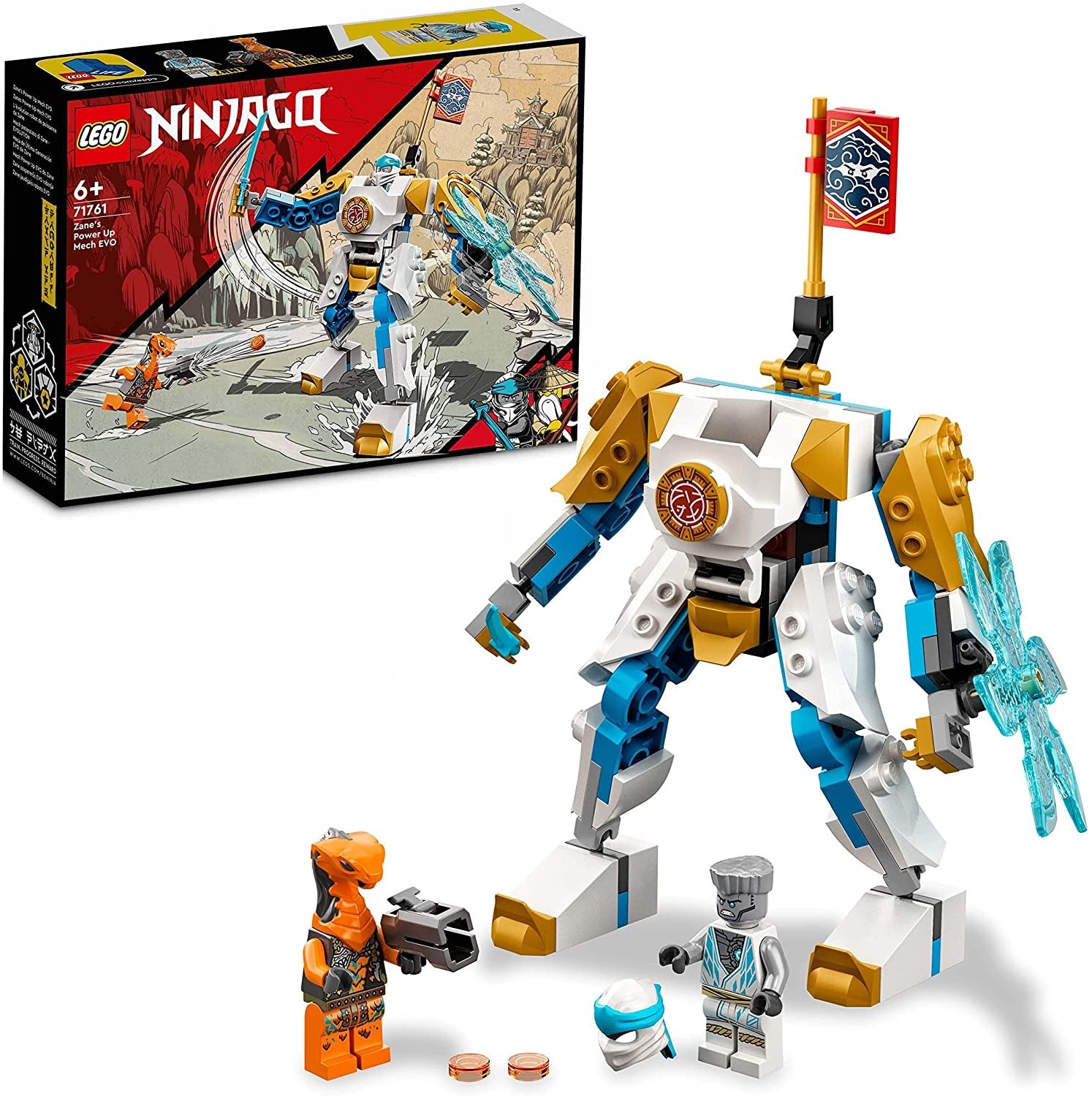 LEGO NINJAGO: MECA DE ULTIMA GENERACION EVO DE ZANE