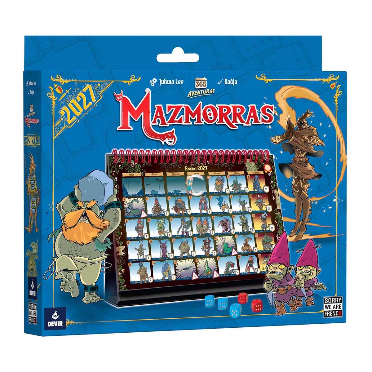 CALENDARIO 365 ADVENTURES DUNGEON - MAZMORRAS 2027