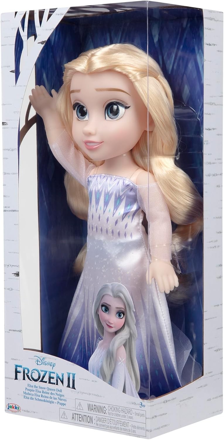 DISNEY FROZEN - MUÑECA ELSA REINA DE LAS NIEVES 38 CM