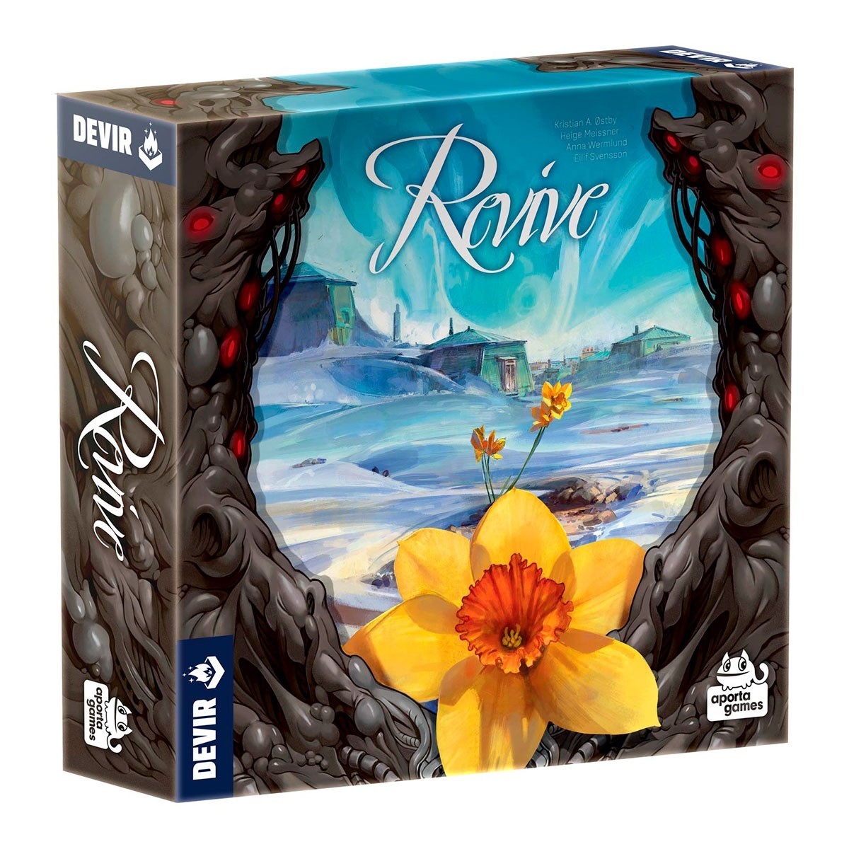 Revive — juego de mesa de estrategia para 1–4 jugadores