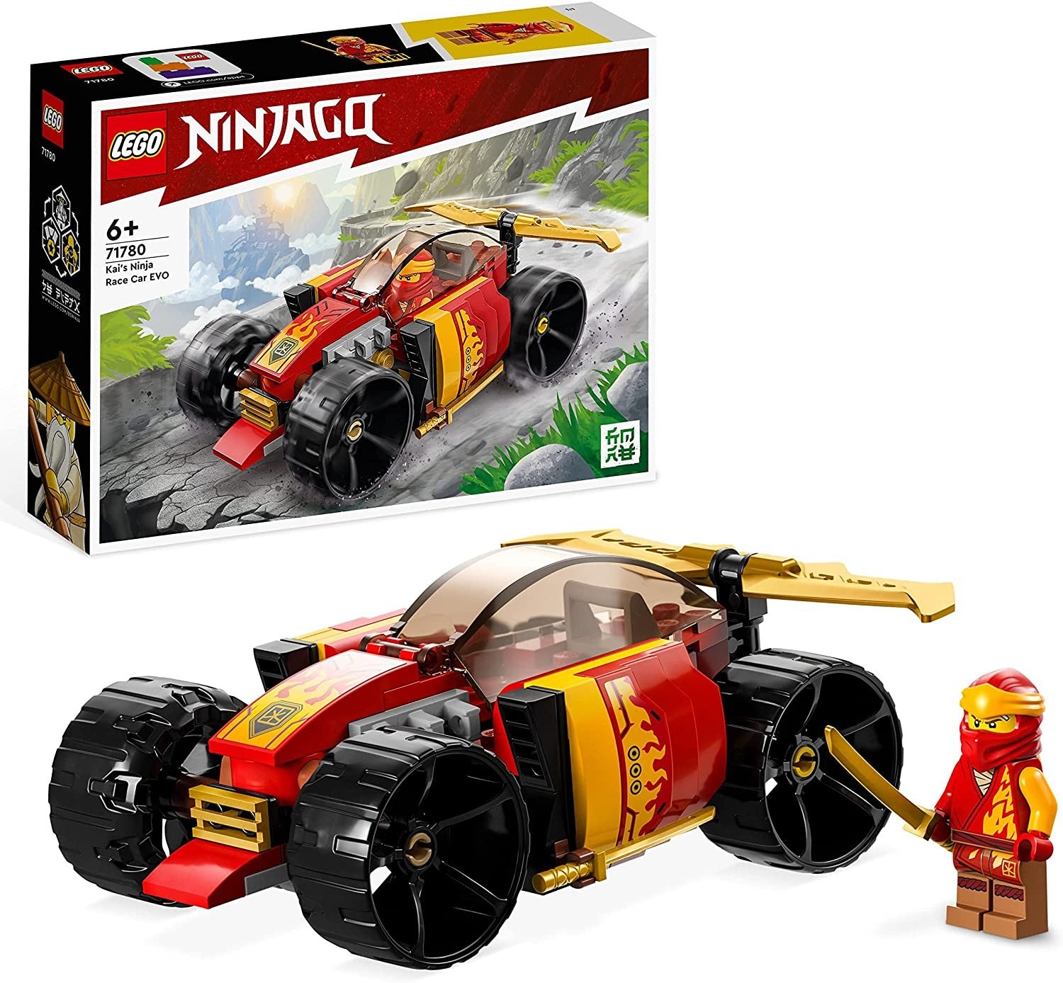 LEGO NINJAGO COCHE DE CARRERAS NINJA EVO DE KAI