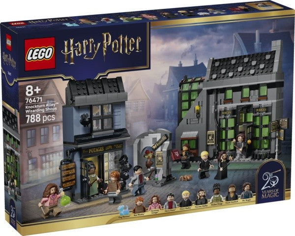 LEGO Harry Potter 76471 — Tiendas mágicas del Callejón Knockturn