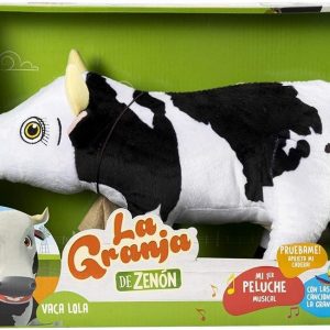 VACA LOLA MUSICAL PELUCHE DX - LA GRANJA DE ZENON