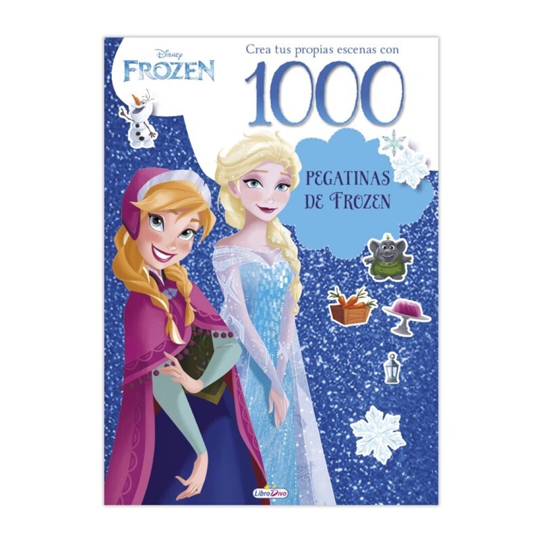 1000 PEGATINAS FROZEN