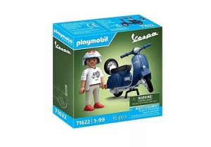 1969 VESPA 150 SPRINT VELOCE AZUL PLAYMOBIL