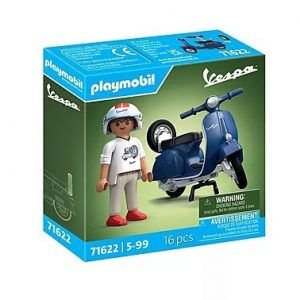 1969 VESPA 150 SPRINT VELOCE AZUL PLAYMOBIL