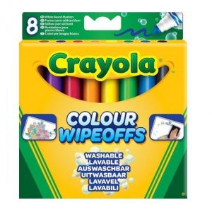 8 ROTULADORES LAVABLES PARA PIZARRA BLANCA