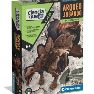 ARQUEOJUGANDO ESTEGOSAURIO