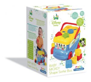 BABY CLEMMY - AUTOBUS DISNEY FORMAS Y COLORES