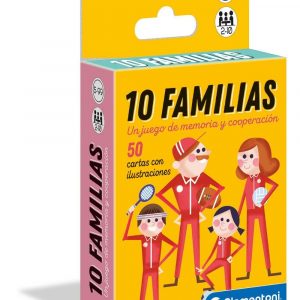 BARAJA CARTAS 10 FAMILIAS CLEMENTONI