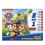BLOC DE ACTIVIDADES Y JUEGOS 8 EN 1-PATRULLA CANINA