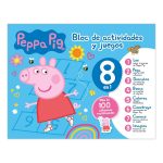 BLOC DE ACTIVIDADES Y JUEGOS 8 EN 1 PEPPA PIG