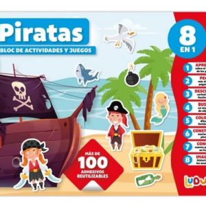BLOC DE ACTIVIDADES Y JUEGOS PIRATAS LUDUM