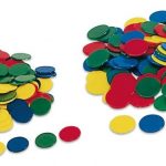 BOLSA 100 FICHAS DE COLORES 15 MM